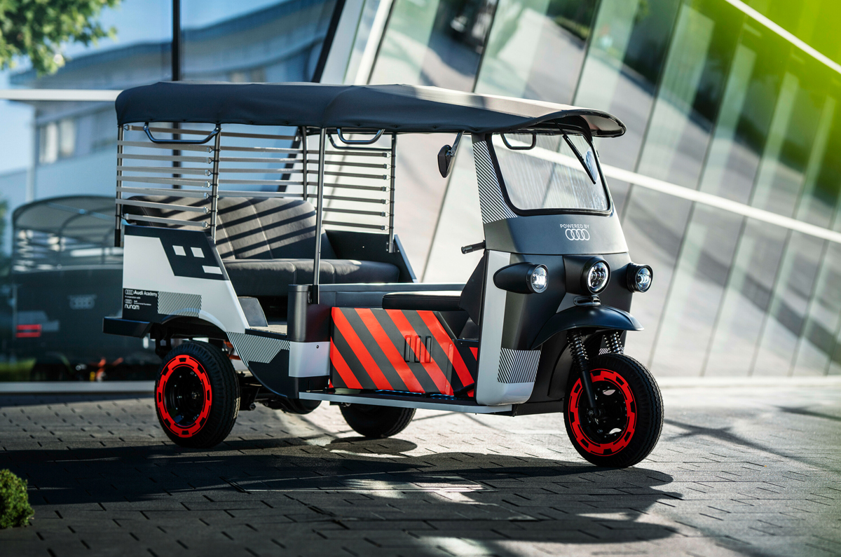 Audi to reuse etron batteries on electric rickshaws in India Autocar